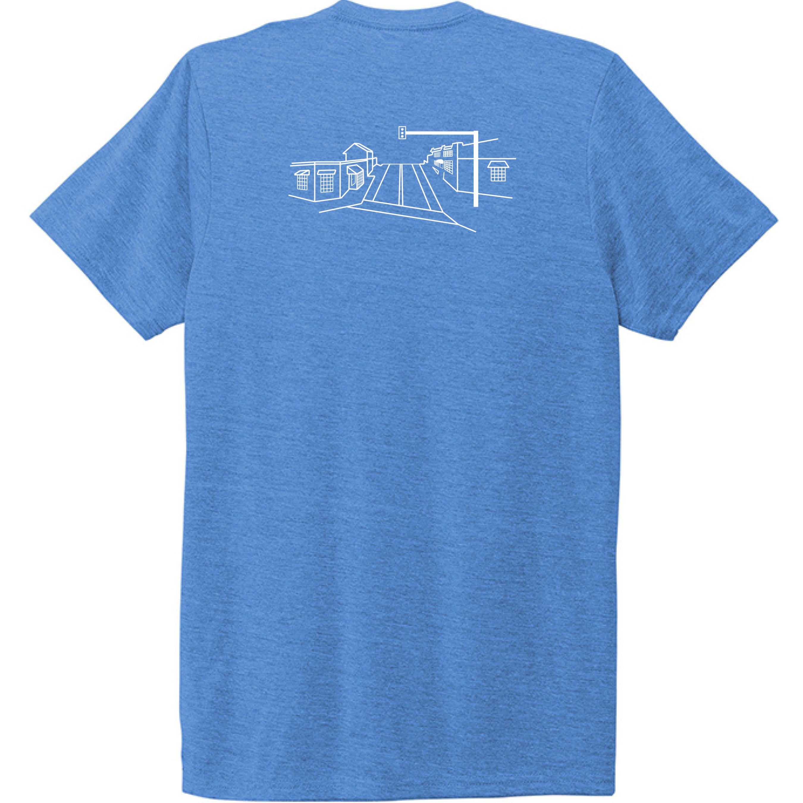 Azure Blue - BACK