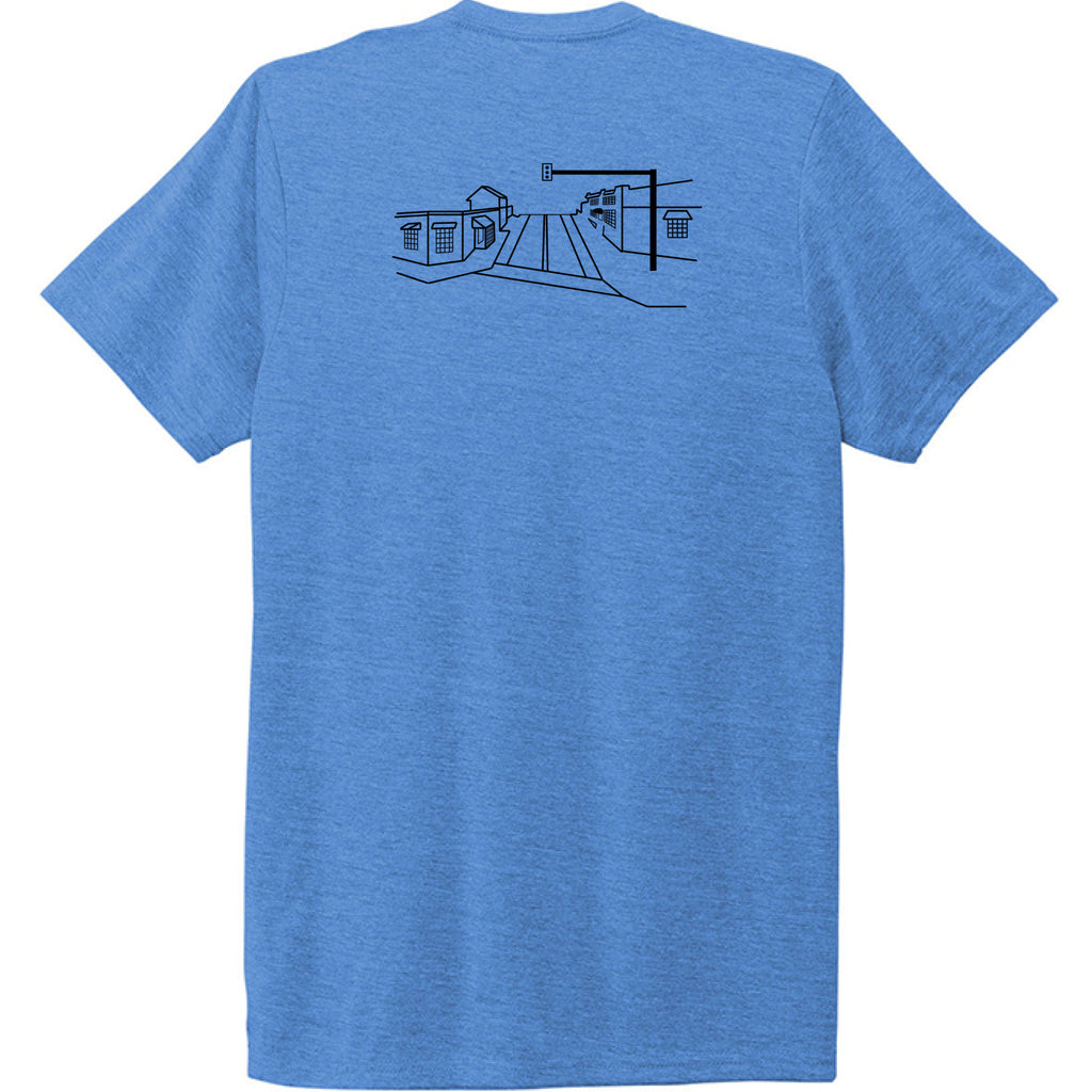 Azure Blue - BACK